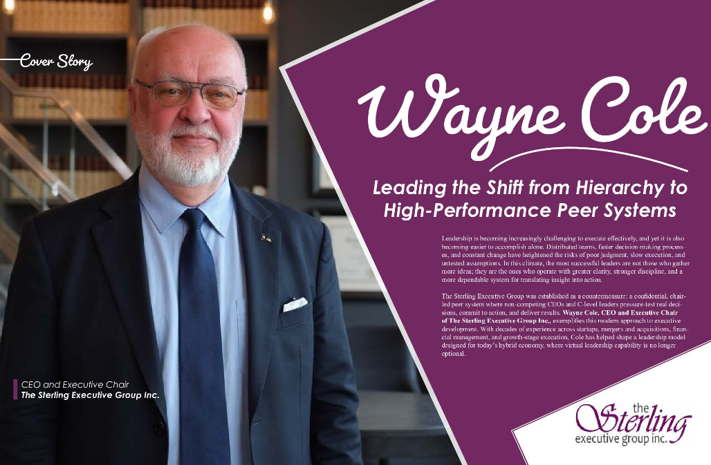 Wayne Cole Cover Story